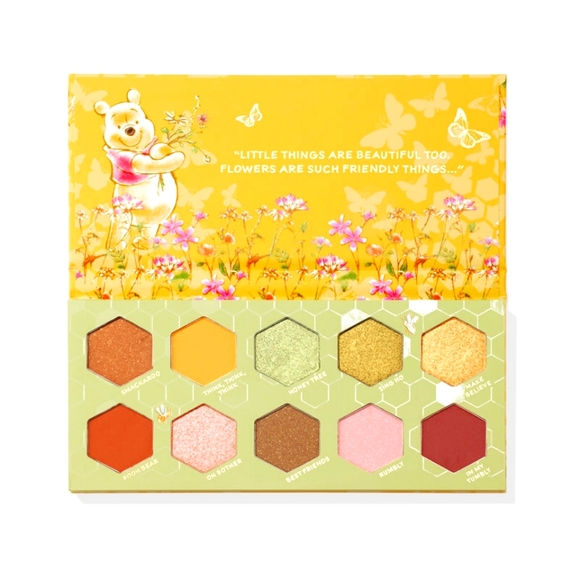 DISNEY WINNIE THE POOH X COLOURPOP 'SWEET AS CAN BEE' EYESHADOW PALETTE - Picture 7 of 7